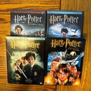 DVD Bundle - 4 Harry Potter titles